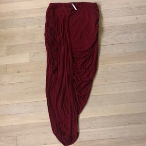 Free People Rouched Skirt
